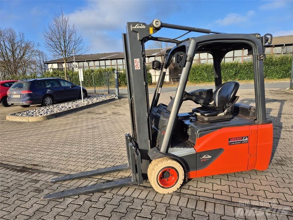 Linde E18L-02 El gaffeltrucks