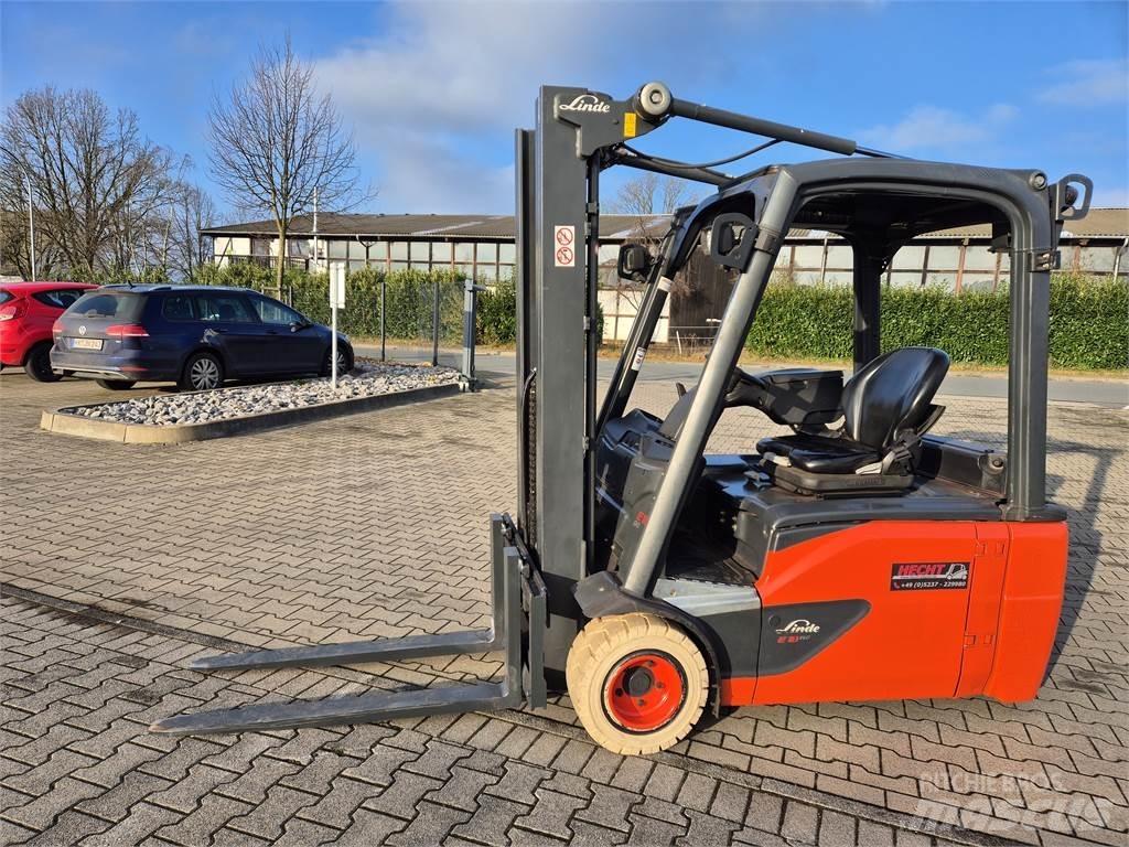 Linde E18L-02 El gaffeltrucks