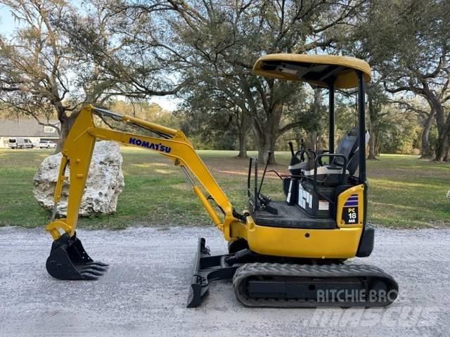 Komatsu PC18MR-2 Minigravemaskiner