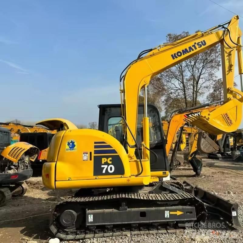 Komatsu PC 70 Gravemaskiner på larvebånd