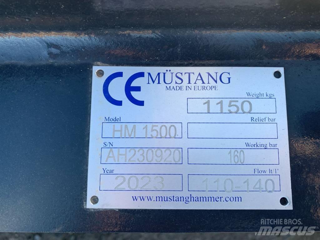 Mustang HM1500 Hydraulik / Trykluft hammere