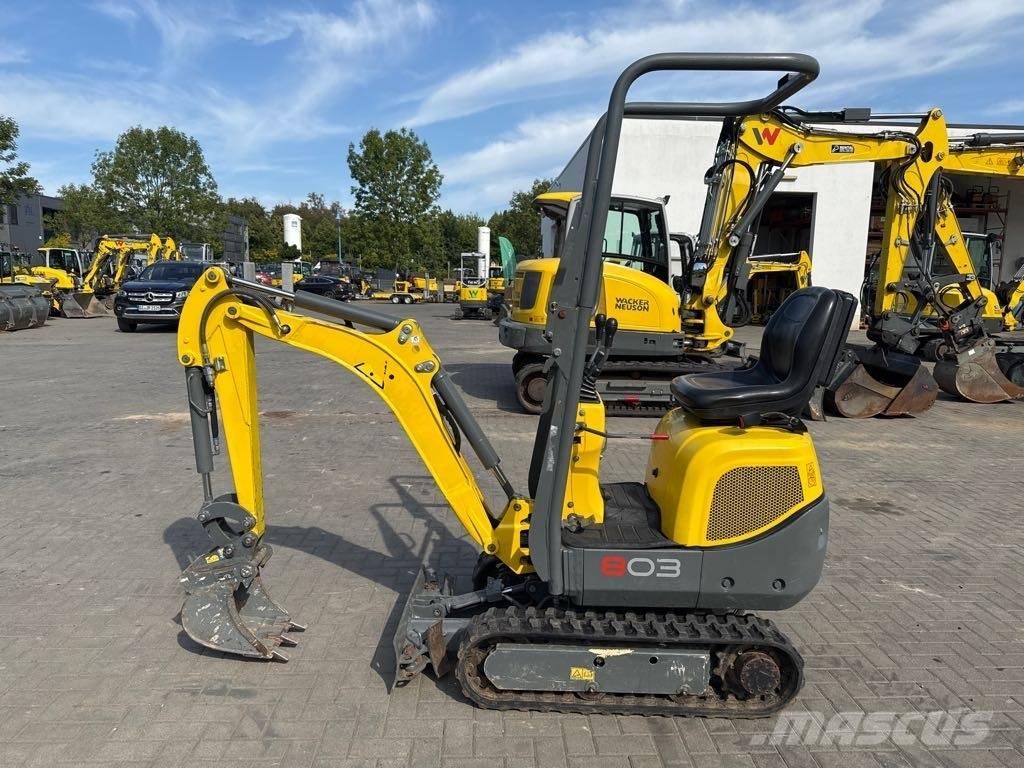 Wacker Neuson 803 Gravemaskiner på larvebånd