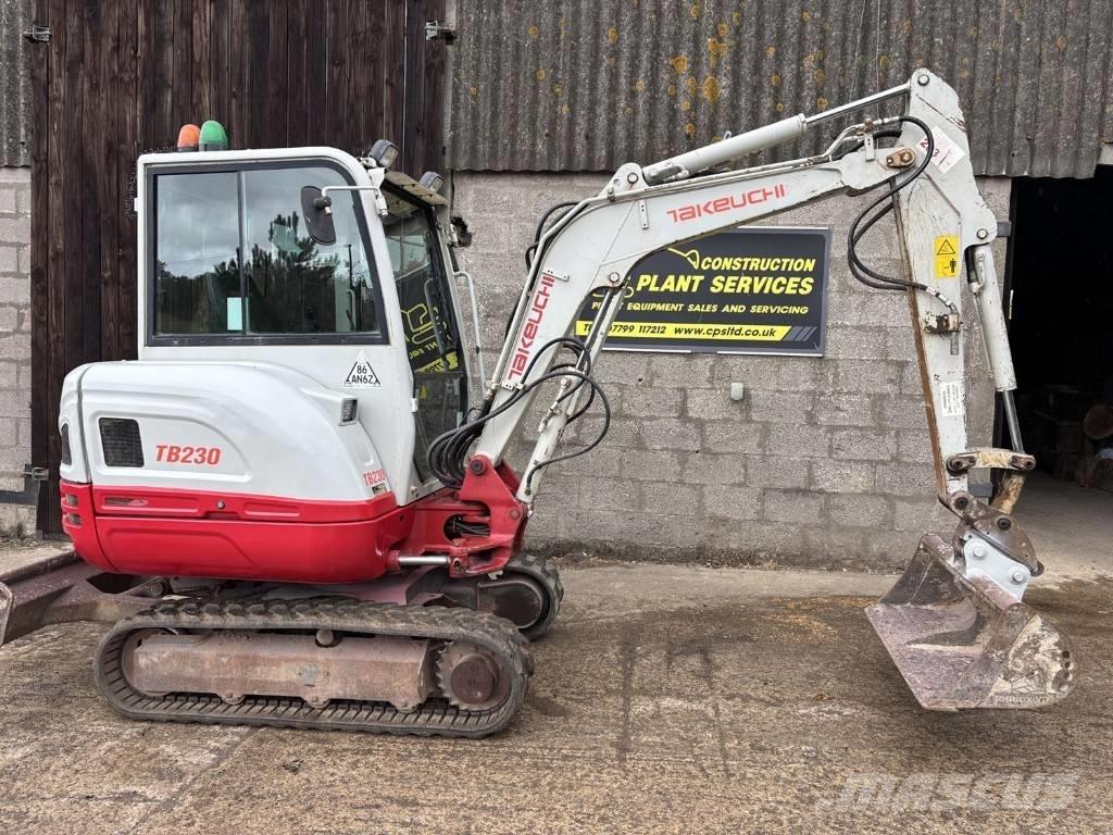 Takeuchi TB 230 Minigravemaskiner