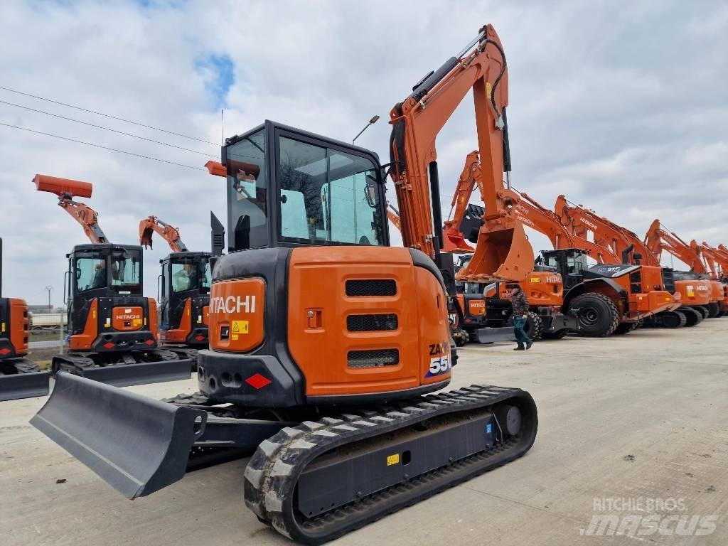 Hitachi ZX55U-6 Minigravemaskiner