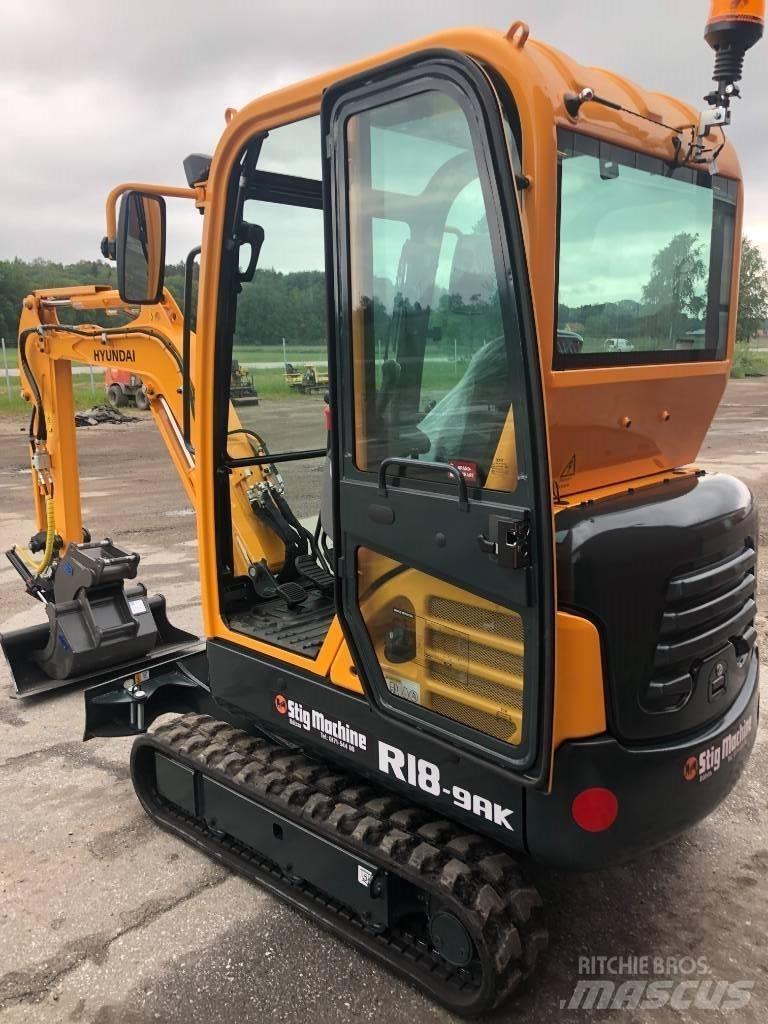 Hyundai R18 - 9AK Minigravemaskiner