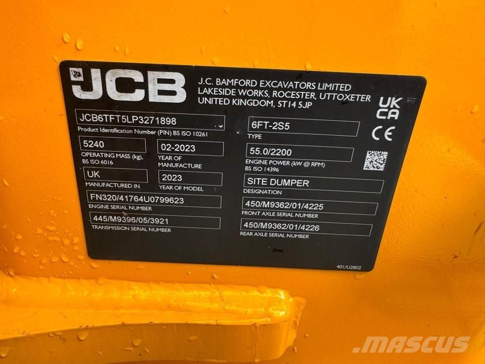JCB 6T-2FT Dumpere