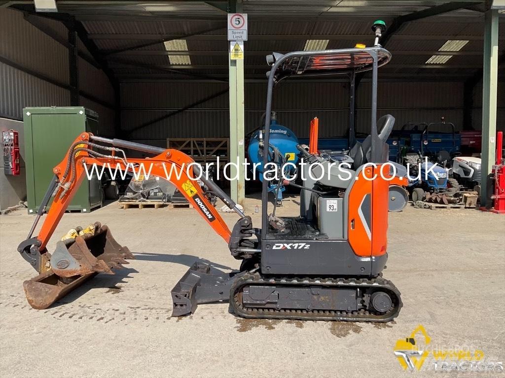 Doosan DX 17 Minigravemaskiner