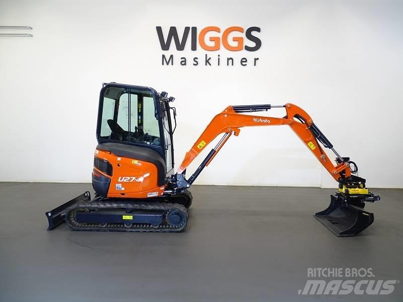 Kubota U 27-4 Minigravemaskiner