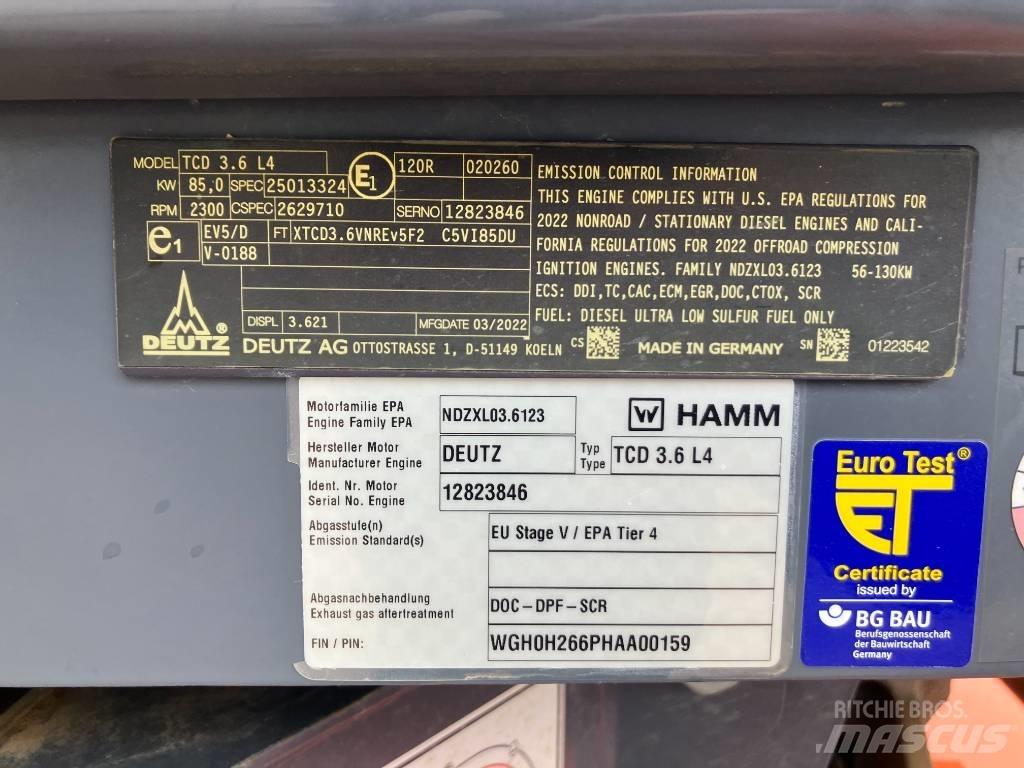 Hamm H12i Jordvibrationstromler