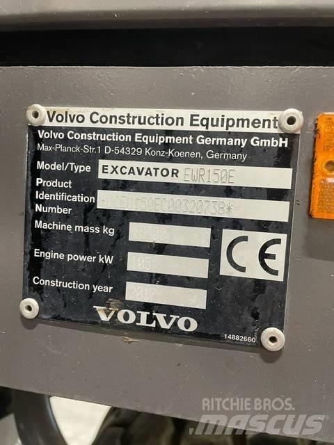 Volvo EWR150E Gravemaskiner på hjul