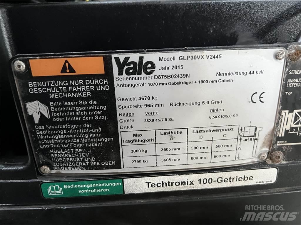 Yale GLP30VXV2445 LPG gaffeltrucks