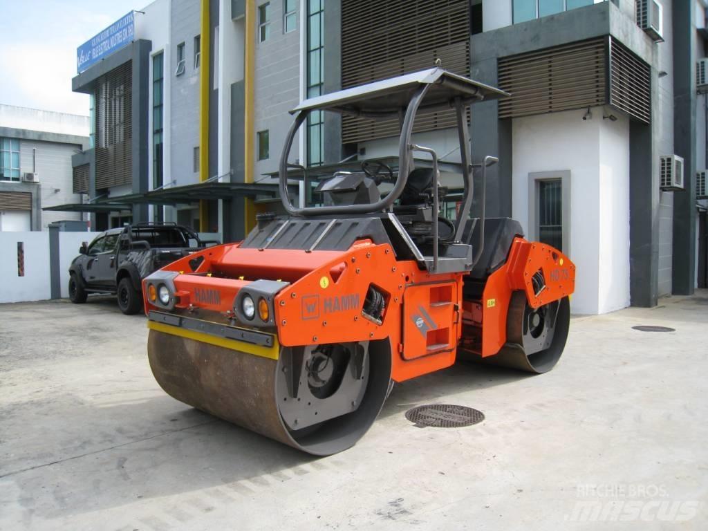 Hamm HD 75 Tvilling tromle