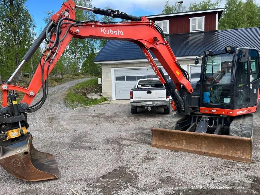 Kubota KX 080-4 Midi-gravemaskiner 7t - 12t