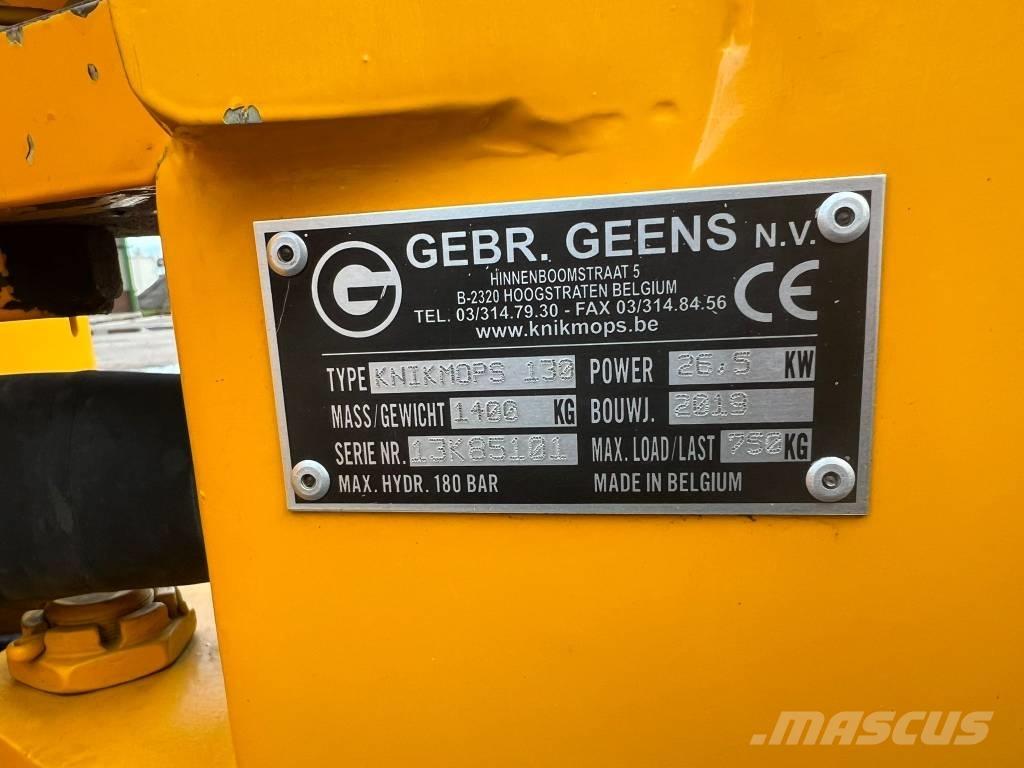 Knikmops KM 130 Minilæsser - knækstyret