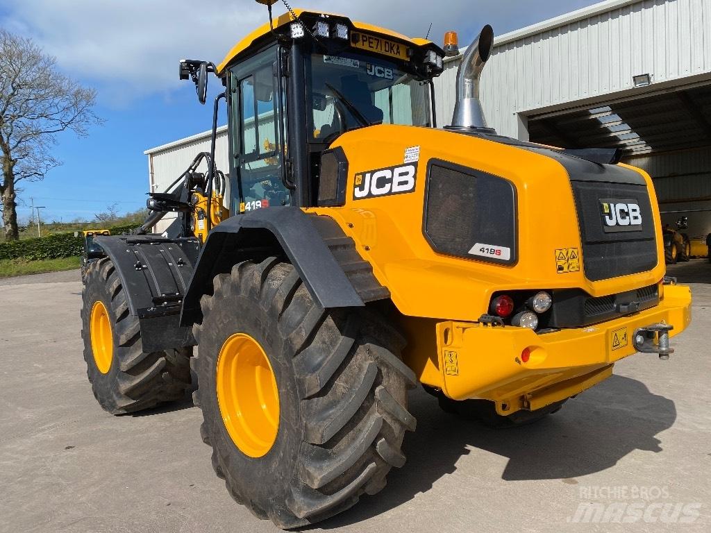 JCB 419 S Læssemaskiner på hjul