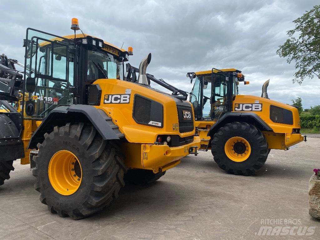 JCB 419 S Læssemaskiner på hjul