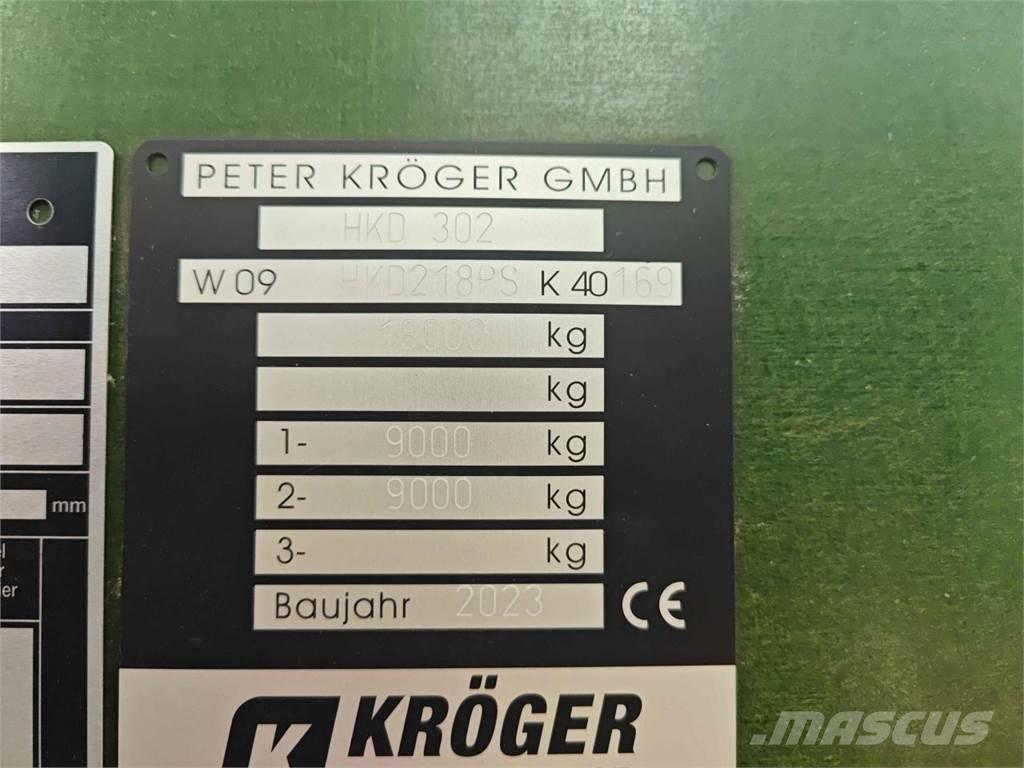Kröger HKD 302 Anhænger med tip