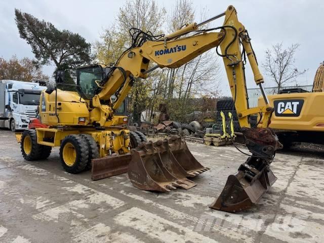 Komatsu PW 118 MR-8 Gravemaskiner på hjul