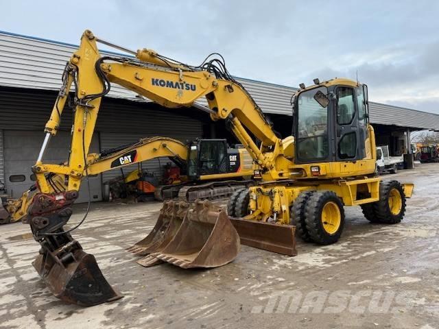 Komatsu PW 118 MR-8 Gravemaskiner på hjul
