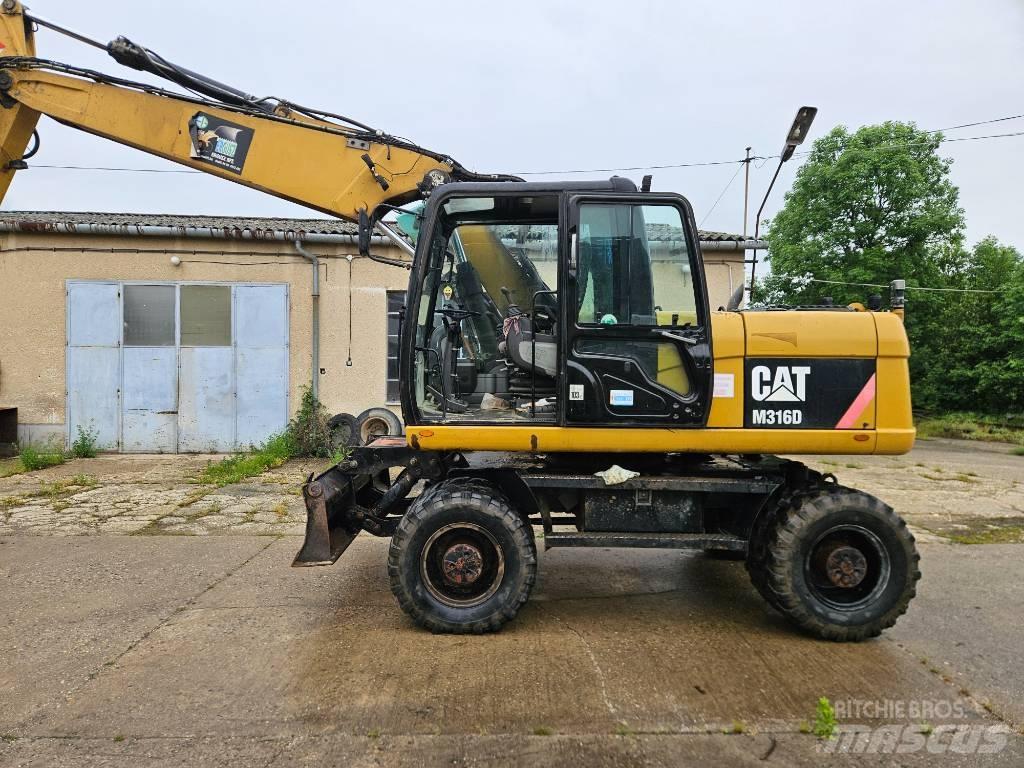 CAT M 316 D Gravemaskiner på hjul