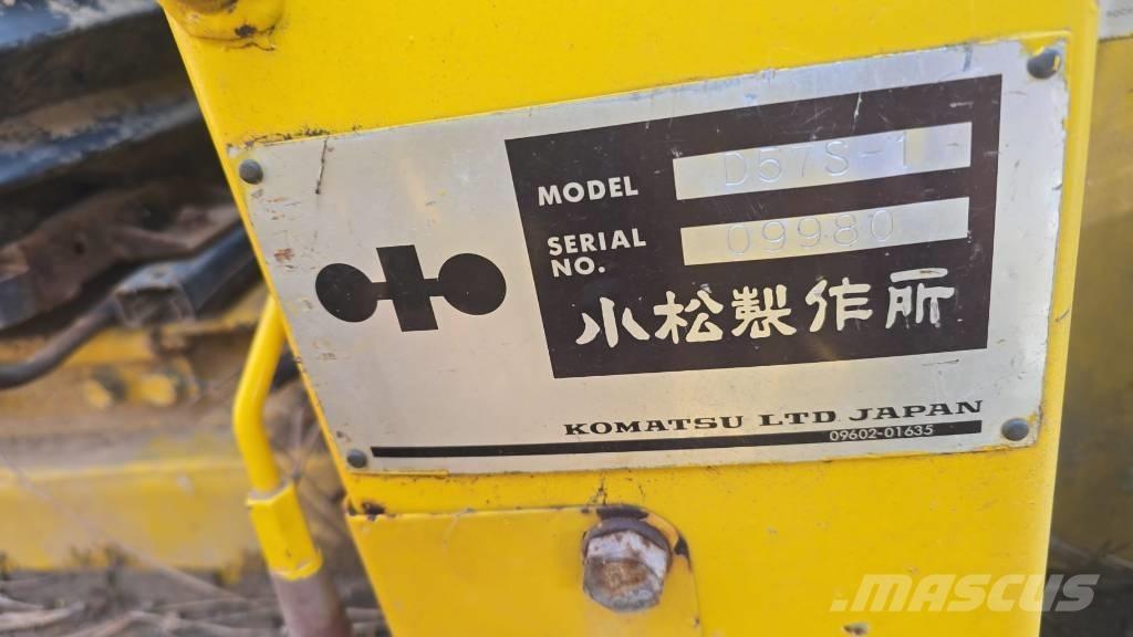 Komatsu D 57 S-1 Larvebåndslæssere