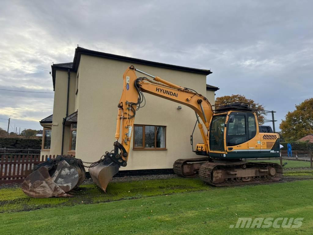 Hyundai R140LC-9A Gravemaskiner på larvebånd