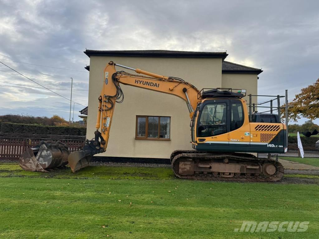 Hyundai R140LC-9A Gravemaskiner på larvebånd