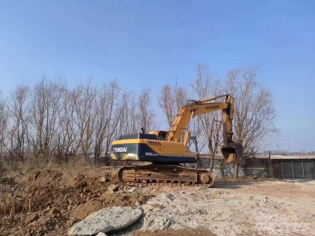 Hyundai R305LC-9T Gravemaskiner på hjul