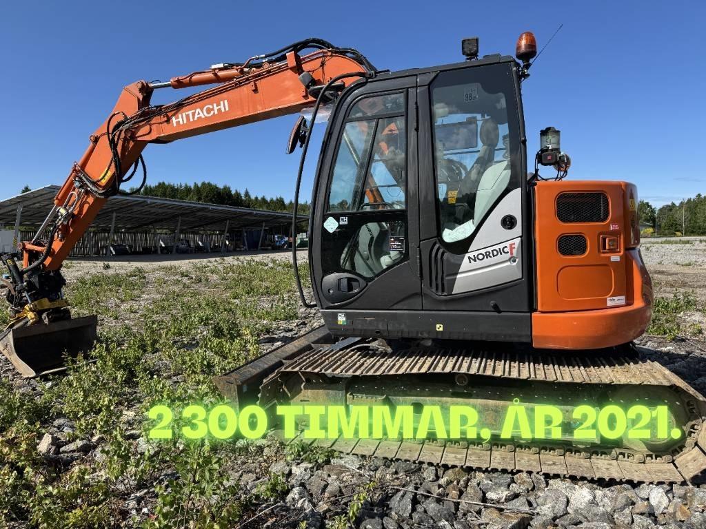 Hitachi ZX 85 US-6 Midi-gravemaskiner 7t - 12t