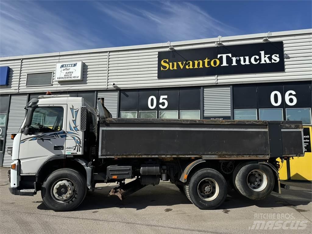 Volvo FM12-420 6X2 Lastbiler med tip