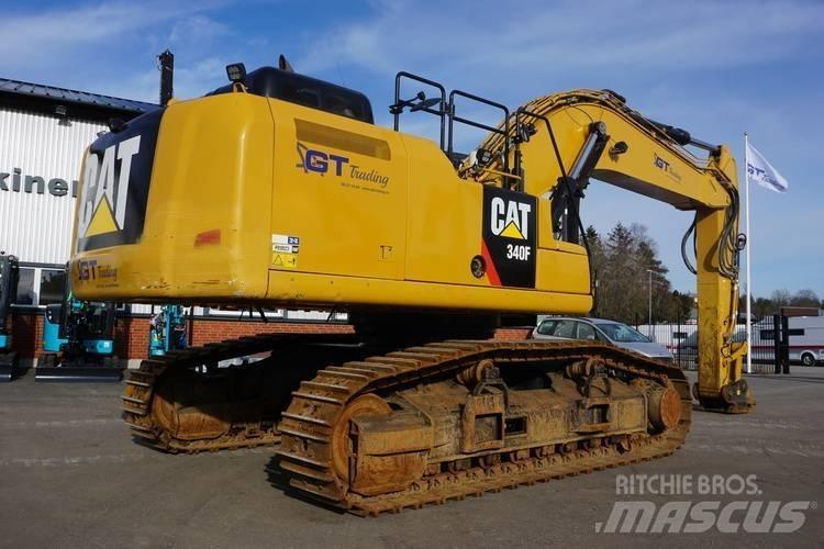 CAT 340F Gravemaskiner på larvebånd