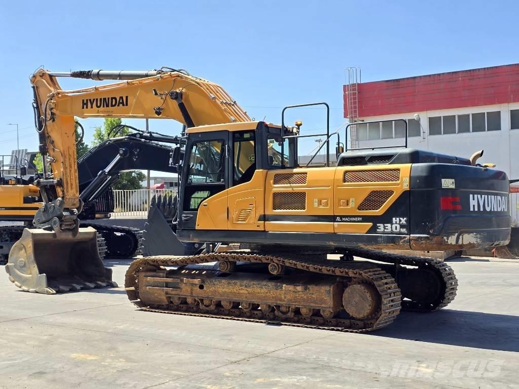 Hyundai HX 330 NL Gravemaskiner på larvebånd