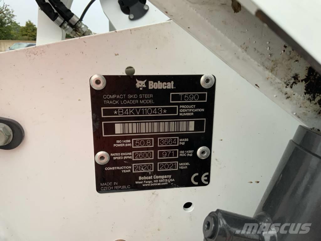 Bobcat T 590 Minilæsser - skridstyret