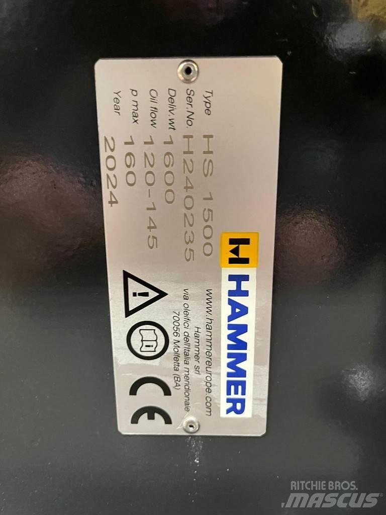 Hammer HS1500 Hydraulik / Trykluft hammere