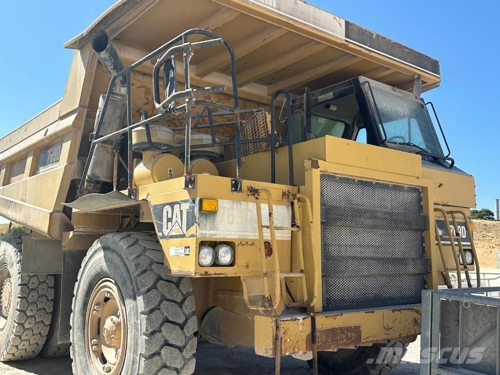 CAT 769D Knækstyrede dumpere