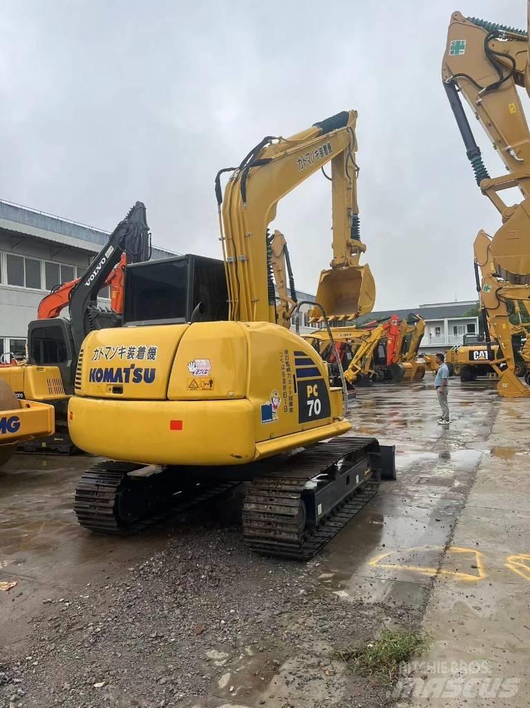 Komatsu PC 70 Minigravemaskiner