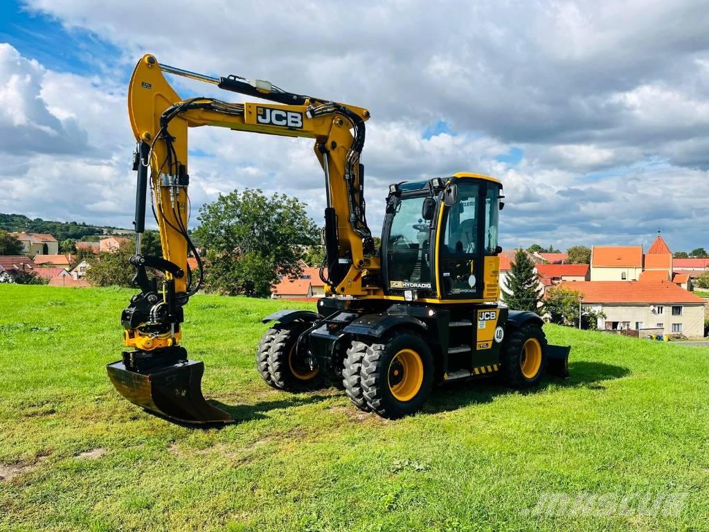 JCB 110 W Hydradig Gravemaskiner på hjul