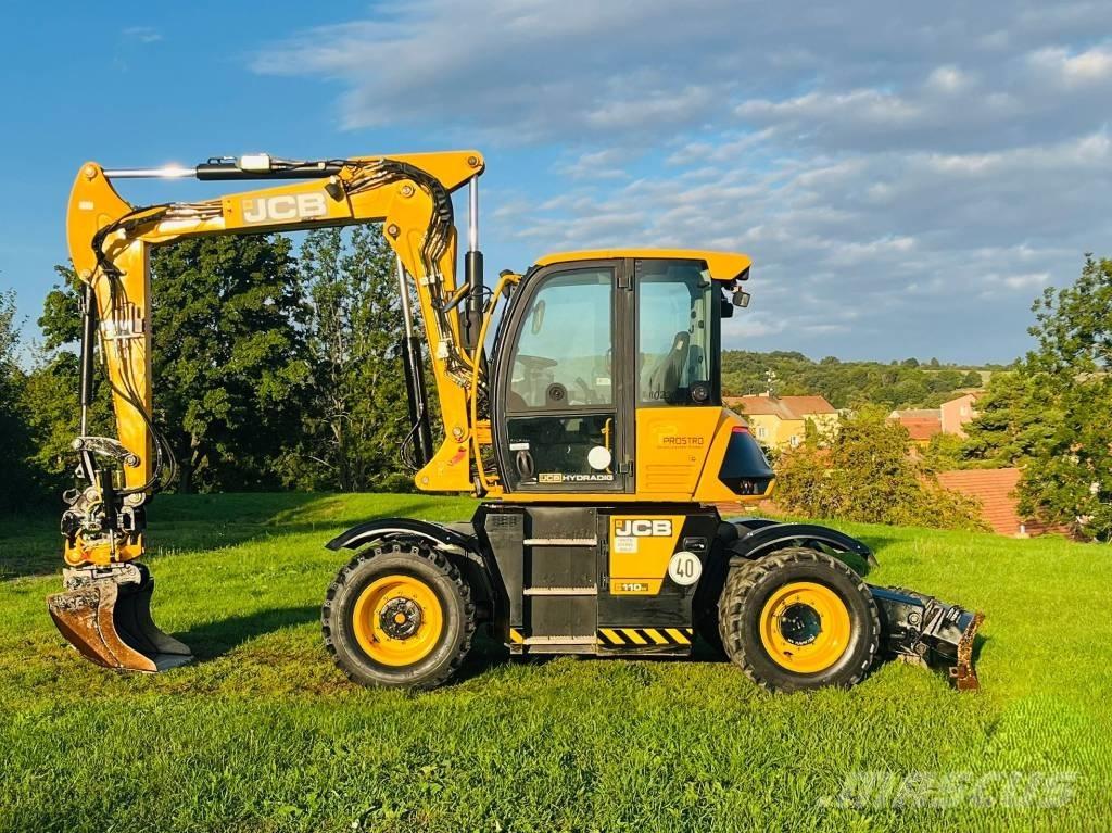 JCB 110 W Hydradig Gravemaskiner på hjul