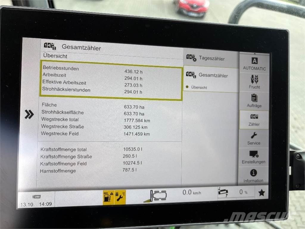 CLAAS TRION 520 Mejetærskere