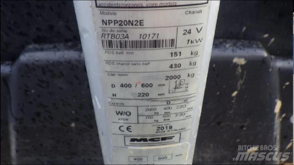 CAT NPP 20 N2E El-palleløftere