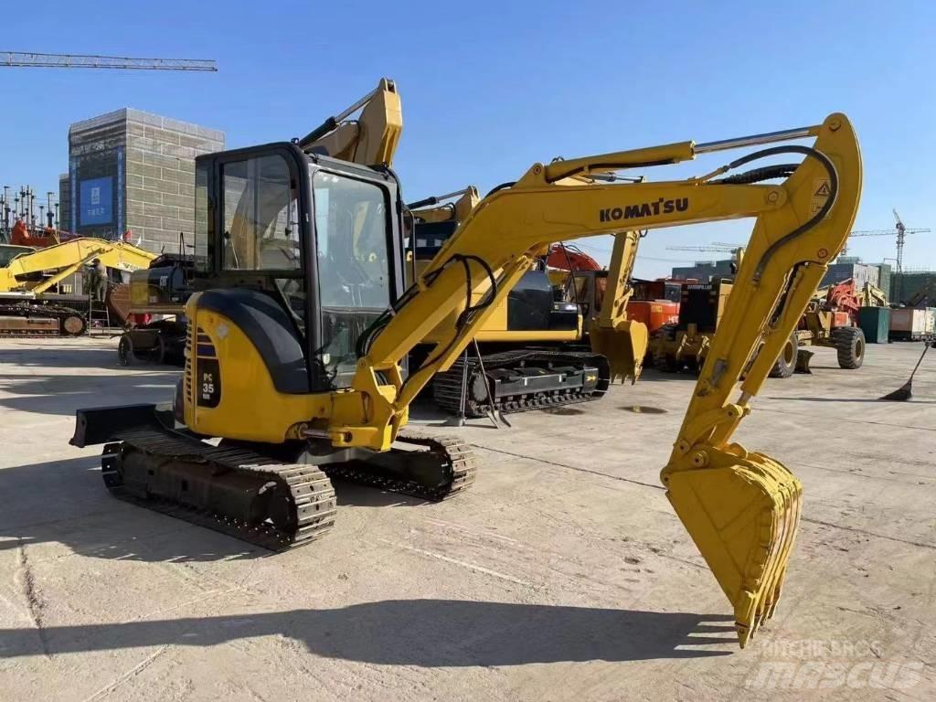 Komatsu PC 35 Minigravemaskiner