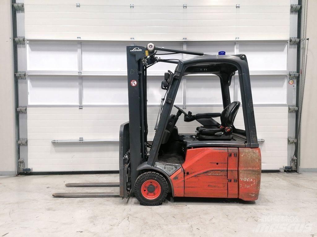 Linde E16C-01 El gaffeltrucks