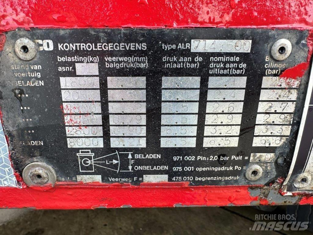 Jumbo MV 160 L Semi-trailer med lad/flatbed
