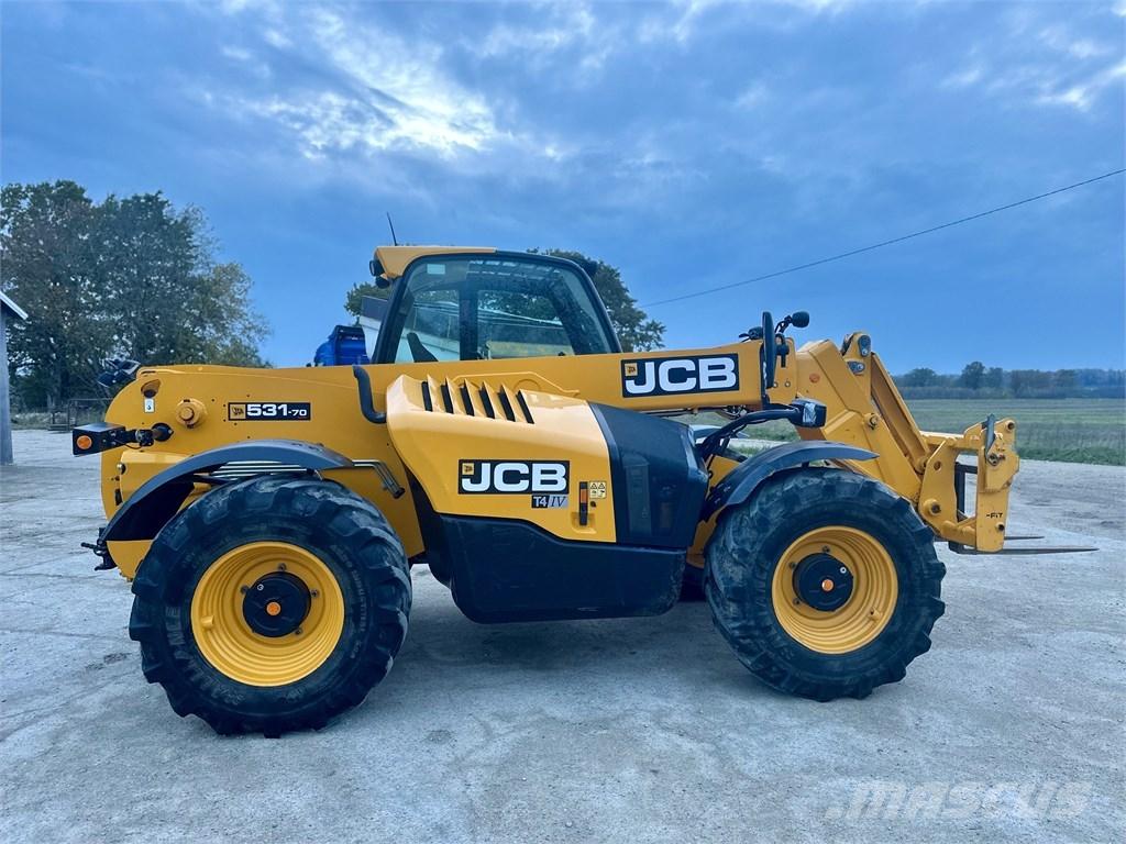 JCB 531-70 Agri Teleskoplæssere til landbrug