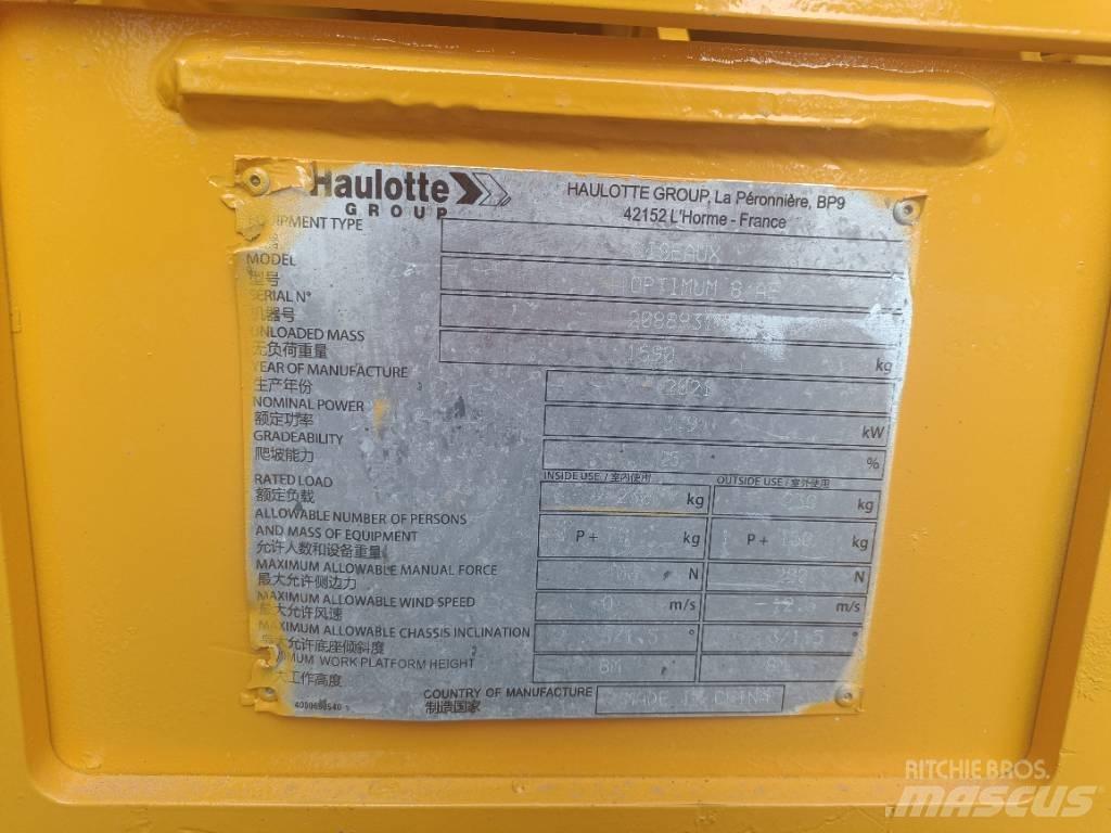 Haulotte OPTIMUM 8 Saxlifte