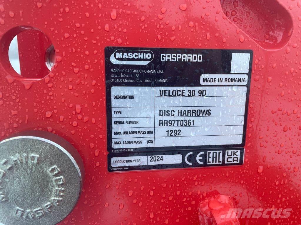 Maschio Veloce 300 Tallerkenharver
