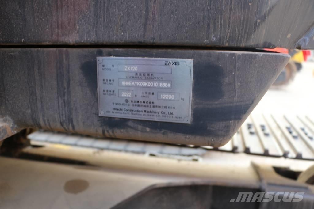 Hitachi dx120 Gravemaskiner på larvebånd