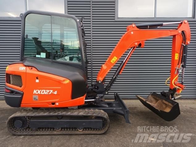Kubota kx027-4 Minigravemaskiner