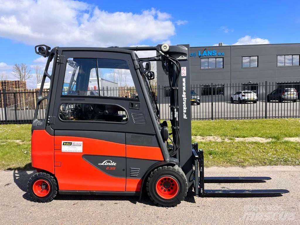Linde E35HL-01 El gaffeltrucks