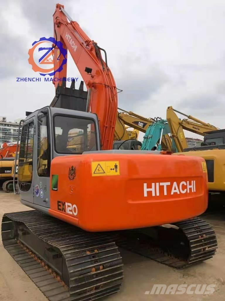 Hitachi EX 120 Gravemaskiner på larvebånd